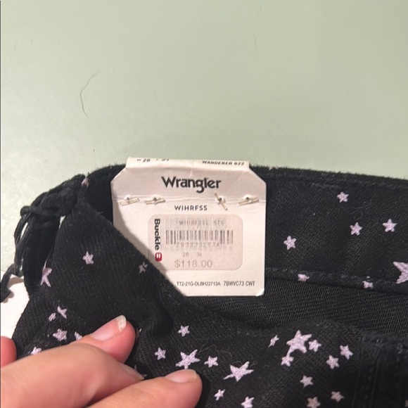 NWT Wrangler Wanderer 622 High Rise Flare, Star Jeans - Picture 8 of 10